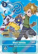 BT15-083 Matt Ishida Rare Alternative Art Digimon Card : BT-15: Exceed Apocalyps picture
