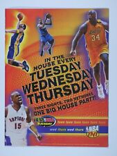 Kobe Bryan Shaq Vince Carter 2000 TNT NBA TBS Vintage Original Print Ad picture