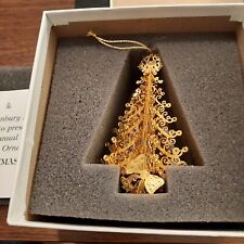danbury mint christmas ornaments gold 2003 christmas tree picture