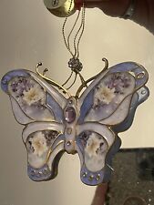 Bradford Exchange Lena Liu’s Fanciful Flights Butterfly Ornament picture