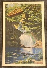 Marshall's Creek, PA Vintage Linen Postcard Marshall's Falls picture