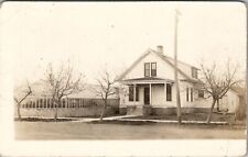 RPPC House with Huge Greenhouse 1916 Real Photo Postcard G26 picture