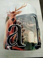 Utah Elk with Arches and City Large Coffee Mug Cup picture