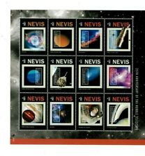 Nevis - 2015 - 25th Anniversary of the Hubble Telescope - Sheet of Twelve  - MNH picture