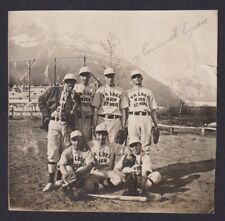 c 1910 Photo Valdez Alaska High School Baseball Team - 1 Identified Ernest Egan picture