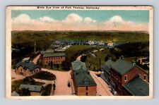 Fort Thomas KY-Kentucky, Birdseye View, Antique Vintage c1923 Souvenir Postcard picture
