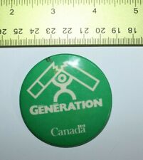 VTG Green Generation Canada Button Pin Badge picture