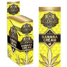 Billionaire Wraps - Banana Cream Flavor for Rolling (Box of 25 Pouches) picture