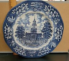 Vintage AVON BICENTENNIAL PLATE FOR AVON REPRESENTATIVES INDEPENDENCE HALL picture