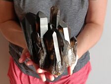 7.524 Lbs Beautiful Black Natural Crystals picture