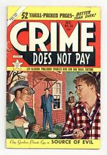 Crime Does Not Pay #94 VG 4.0 1950 picture