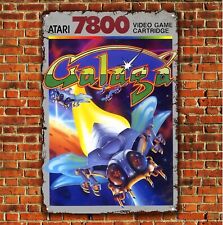 Galaga Video Game Metal Poster - Atari 7800 Collectable Tin Sign (8x12in) picture
