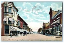 1912 State Street Horse Carriage East Saint Joseph Michigan MI Vintage Postcard picture