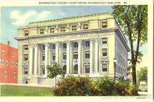 Schenectady County Court House,NY New York C.W. Hughes & Co. Linen Postcard picture