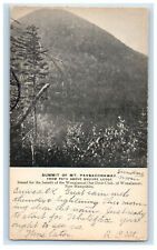 1904 Summit of Mt. Passaconaway New Hampshire NH Wonalancet NH PMC Postcard picture