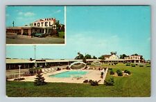 Harrisburg PA-Pennsylvania, The Penn Motel Inc Antique Vintage Souvenir Postcard picture