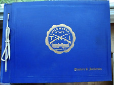 1919 Tennessee Military Institute Enormous Scrapbook / Ephemera picture