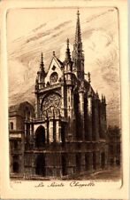 Vintage postcard -La Sainte Chapelle Paris France unposted picture
