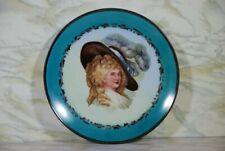 Noritake Hand Painted Portrait Cabinet Plate Signed & Dated 1961 Vintage*$ picture