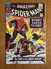 The Amazing Spider-Man #40/Silver Age Marvel Comic Book/Green Goblin Origin/FN- picture