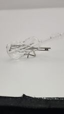 SWAROVSKI Crystal Melodies Figurine Small Violin with Bow and Stand. No Box. picture