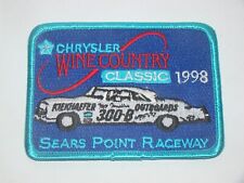 CHRYSLER WINE COUNTRY CLASSIC (1998) SEARS POINT RACEWAY Patch picture