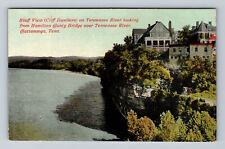 Chattanooga TN-Tennessee, Tennessee River, Cliff Dwellers, Vintage Postcard picture