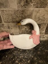 Vintage 1970’s, Homco White Geese Wall Pocket picture