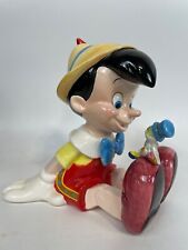 Schmid Disney Pinocchio & Jiminy Music Box Figurine When You Wish Upon a Star picture