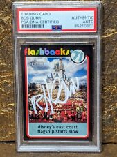 Bob Gurr Autograph Creator PSA Signed Disney World Grand Opening Topps Card 1971 picture