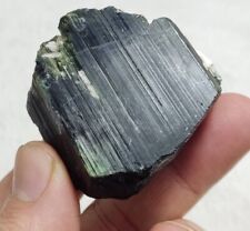 Dark green color Tourmaline crystal specimen 128 grams picture