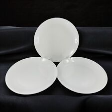 ARZBERG White Porcelain Ceramic Dish Plate Made In Germany Round Plates Set 3 picture