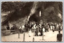 Lourdes Miraculous Grotto 1958 Postcard picture