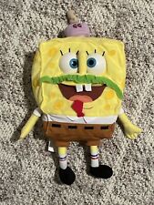 “Giggling” SpongeBob SquarePants Plush With Goofy Goober Hat 2004 picture