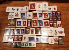 Lot of 61 Vintage Hallmark Keepsake Ornaments New in Box 1995 to 2009 picture