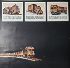 1943 Print Ad Evans War Products Auto-Railer Locomotive Flanged Pilot Wheels picture