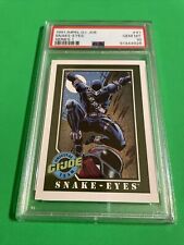 1991 Impel G.I. Joe SnakeEyes Series 1 #41 Snake-Eyes RC Rookie PSA 10 Gem Mint picture