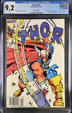 THOR #337 CGC 9.2 WHITE PAGES   1ST APPEARANCE OF BETA RAY BILL NEWSSTAND picture