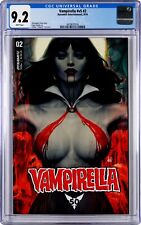 Vampirella v5 #2 CGC 9.2 (2019, Dynamite) Stanley Artgerm Lau Cover picture