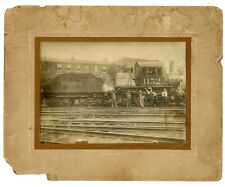 Cabinet Photo Reading Railroad Train ca1900  Philadelphia PA Mitchell picture