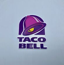 Taco Bell Logo XL Extra Large Sign Game Room Man Cave (Man Cave, Game Room) picture