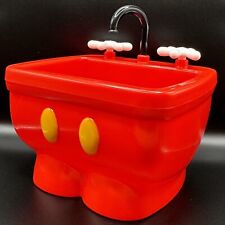 Disney Parks Mickey Mouse Kitchen Sink Ice Cream Bowl Disneyworld DCA Red New picture