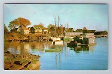 Camden ME-Maine, Scenic View of Camden, Antique Vintage Souvenir Postcard picture