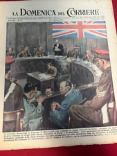 1947 PROCESS German Nazi Mashal KESSELRING WWII Domenica del Corriere  C7 picture