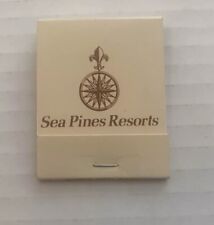 Vintage Sea Pine Resorts Matchbook Full Unstruck Matches Ad Souvenir Collect picture