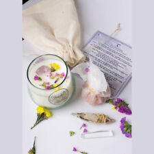 Ritual Kit for New Beginnings,  Energetic Cleansing, Scented Candle Quartz picture