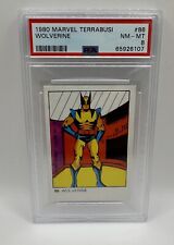 1980 Marvel Terrabusi #86 Wolverine PSA 8 - ROOKIE CARD Iconic picture