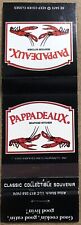 Vintage 20 Strike Matchbook Cover - Pappadeaux Seafood Kitchen picture