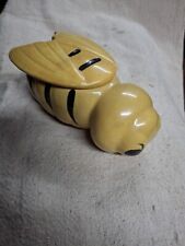 Vintage 1950s Kitsch Anthropomorphic Bumble Bee Honey Pot picture