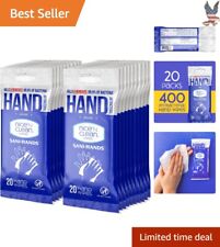 Premium Hand Wipes - Aloe & Vitamin E - Kills 99.9% Bacteria - 400 Count picture